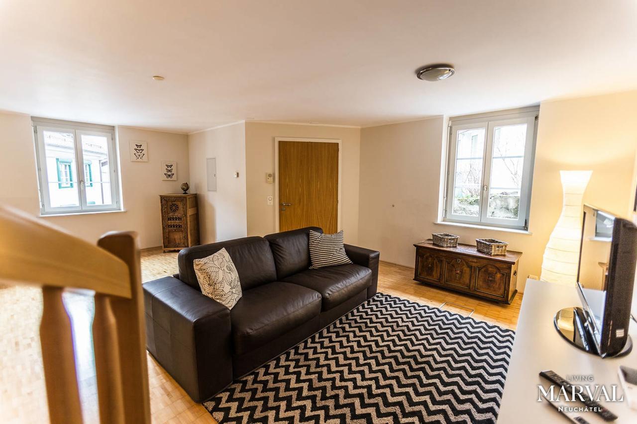 Les Galeries Marval Aparthotel Neuchatel Luaran gambar