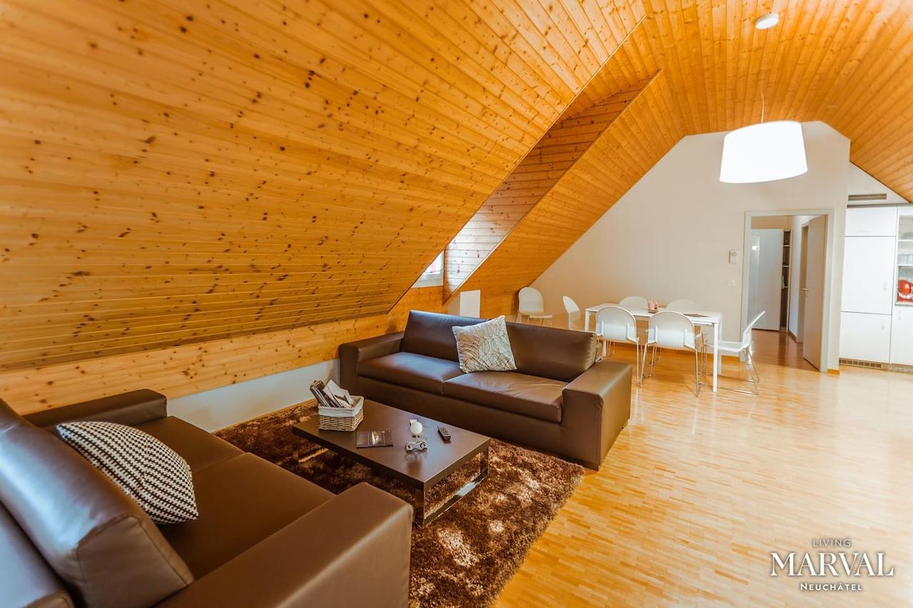 Les Galeries Marval Aparthotel Neuchatel Luaran gambar