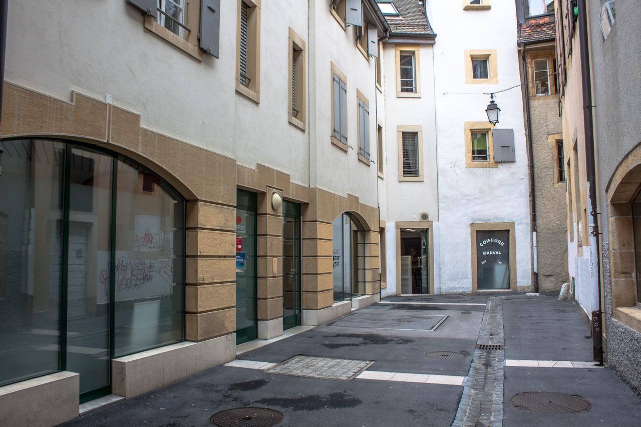 Les Galeries Marval Aparthotel Neuchatel Luaran gambar