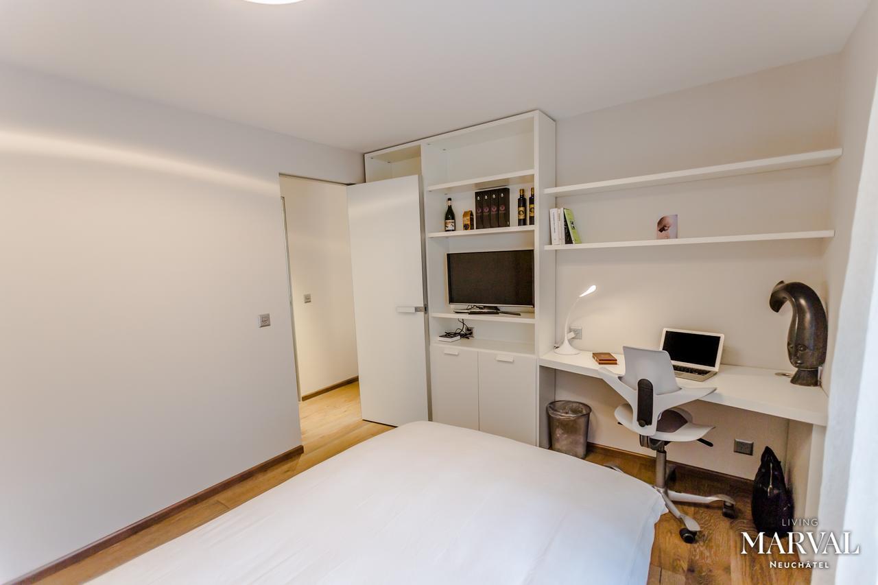 Les Galeries Marval Aparthotel Neuchatel Luaran gambar